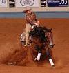 Mandy McQuay McCutcheon, Tom McCutcheon, Cade McCutcheon, Reining on Rhett