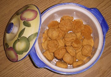 Ma's Cheese Straws -- Mis-shapen, LOL!