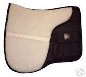 My homemade bareback pad uses an Australian Saddle Pad that has pockets, very handy for many things we take horseback riding.