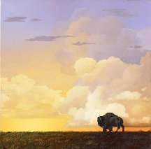 Craig Kosak Bison -- buffalo capture of long ago